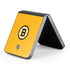 NHL Boston Bruins Solid Background Galaxy Z Flip6 Skin